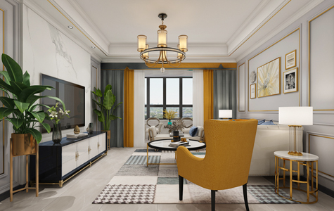 榮民(mín)宮園學(xué)府148平米現代美式，溫馨又(yòu)儒雅