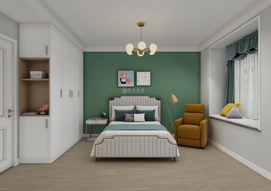司法小(xiǎo)區(qū)四居室150平米現代輕奢風格兒童房設計