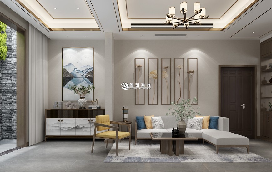 魯班裝(zhuāng)飾|一城江山(shān)400平米新(xīn)中(zhōng)式,跟随内心,活出精(jīng)緻與品味會客室效果圖設計 魯班裝(zhuāng)飾|一城江山(shān)400平米新(xīn)中(zhōng)式,跟随内心,活出精(jīng)緻與品味會客室效果圖設計